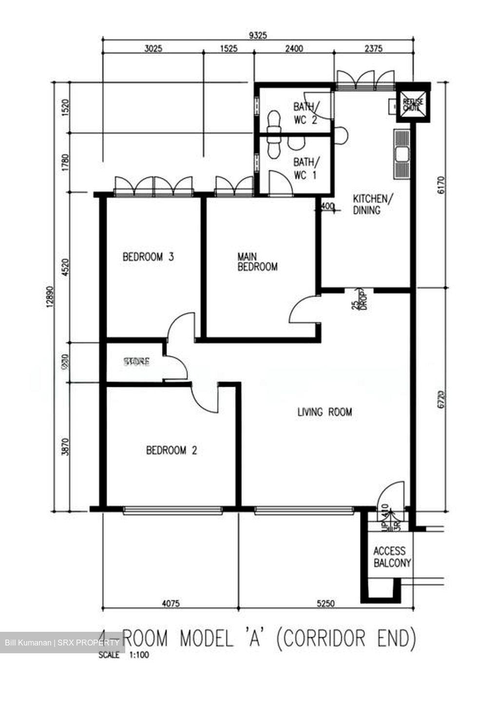 Blk 159 Woodlands Street 13 (Woodlands), HDB 4 Rooms #560313291